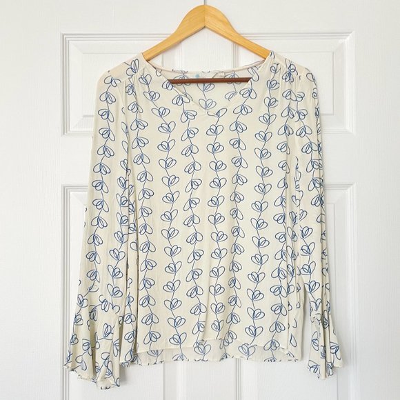 Boden | Victoria Blouse | Ivory 2 - Picture 1 of 7